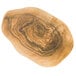 American Metalcraft olive wood cheese paper in a wooden holder with a hole in it.