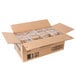 A cardboard box filled with packages of Keebler Oatmeal Cookies.