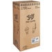 A brown JOY cardboard box with black text and images of ice cream cones.