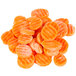Cornerstone 2 lb. Bag Sliced Crinkle Cut Carrots - 12/Case
