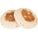 Two Thomas' Original English Muffins on a white background.