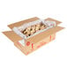 A box of David's Cookies oatmeal raisin cookie dough.
