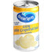 A close up of an Ocean Spray White Grapefruit Juice can with a label.