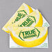 A group of True Citrus unsweetened lemon mix portion packets.