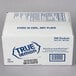 A white box of True Citrus unsweetened lemon mix packets with blue text.