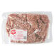 A white bag of Hatfield 3/8" cut bacon toppings.