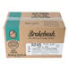 A white box of Brakebush Chik'N'Zips chicken breast fillet strips with blue and white labels.