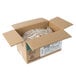 A box of Brakebush Chik'N'Zips Fajita Chicken Breast Fillet Strips on a counter.