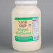 A white jar of Ken's Foods whipped salad dressing with a label.
