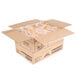 A white cardboard box of McCain Foods Redstone Canyon skin-on spiral fries.