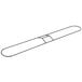 A Lavex metal mop handle with a metal grid.