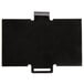 A black rectangular Tablecraft metal card holder with a metal clip.