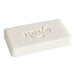 A white rectangular Novo Essentials hotel soap bar.