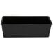 A black rectangular Matfer Bourgeat loaf pan with a lid.