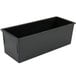 A black rectangular Matfer Bourgeat Exoglass bread loaf pan.