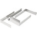 A Matfer Bourgeat stainless steel sheet pan extender on a table.