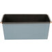 A rectangular metal Matfer Bourgeat bread loaf pan with black trim.