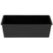 A black rectangular Matfer Bourgeat bread loaf pan with a white lid.