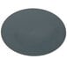 A grey circular Matfer Bourgeat fluted cake / tart pan with a black rim.