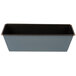A rectangular metal Matfer Bourgeat bread loaf pan with black handles.