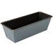A black rectangular metal Matfer Bourgeat bread loaf pan.