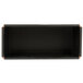 A black rectangular Matfer Bourgeat bread loaf pan with a copper trim.