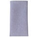 Snap Drape NAPCHASOL20BLU Chambray 20 inch x 20 inch Solid Blue Cloth Napkin - 12/Pack