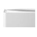 A white square Avantco tub cover.