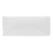 A white rectangular hinged lid with a curved edge.