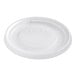 A translucent plastic lid for Dinex Turnbury bowls with the word "Dinex" in text.