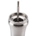 a close-up of a metal object