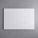 A white rectangular Enjay cake board with a black border.