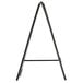 An American Metalcraft mini chalkboard tent sign with white writing on a black board.