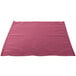 A pack of 12 mauve Intedge cloth napkins.