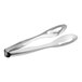 American Metalcraft Evolution stainless steel tongs with holes on the ends of the arms.