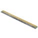 A long rectangular metal Unger brass channel with a yellow stripe.