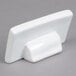 An American Metalcraft rectangular white ceramic card sign.