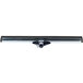 A black and silver Unger Heavy-Duty Straight Floor Squeegee with a rubber blade and metal ball on the end.