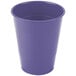 A case of 240 Creative Converting purple plastic cups.