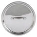 A stainless steel lid with a handle for an American Metalcraft mini pot.