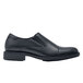 Shoes For Crews 1202W Statesman Men's Black Water-Resistant Soft Toe Non-Slip Dress Shoe