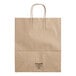 A brown paper Duro shopping bag with handles.