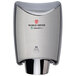 World Dryer K4-973A2 SMARTdri Brushed Stainless Steel Surface-Mounted Hand Dryer - 208-240V, 1250W