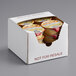 A container of Sabra Classic Hummus in a white box.