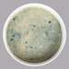 A bowl of Bake'n Joy blueberry muffin batter on a white background.