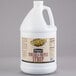 A white jug of Golden Barrel pancake syrup.