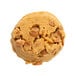 A preformed David's Cookies peanut butter cookie dough patty with peanut butter chips.