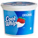 A container of Cool Whip Original on a white background.