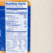 A white label on a Ken's Foods 1 gallon of Honey Mustard Dressing with nutrition facts.