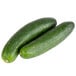 A close up of two Select cucumbers.